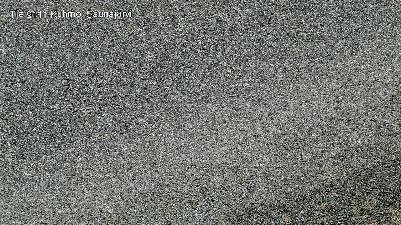 Weather Camera Image Väg 9111 Kuhmo, Saunajärvi, Kuhmo, Kainuu