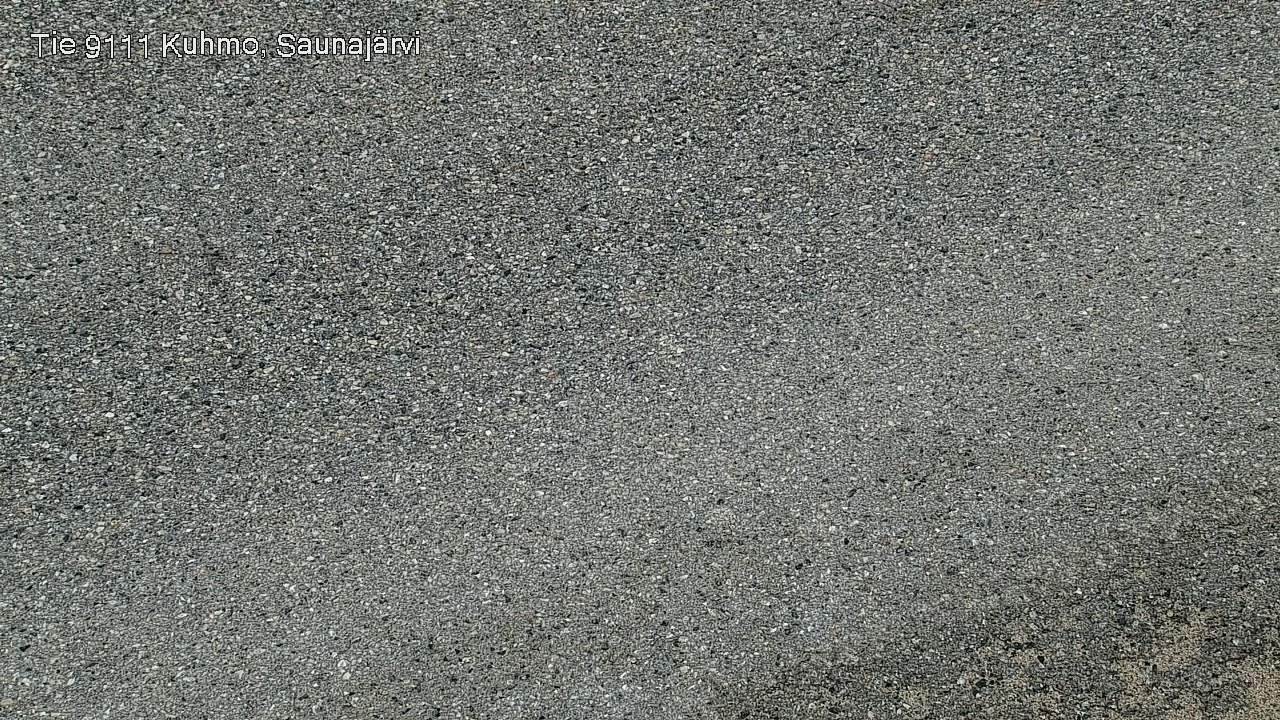 Weather Camera Image Väg 9111 Kuhmo, Saunajärvi, Kuhmo, Kainuu