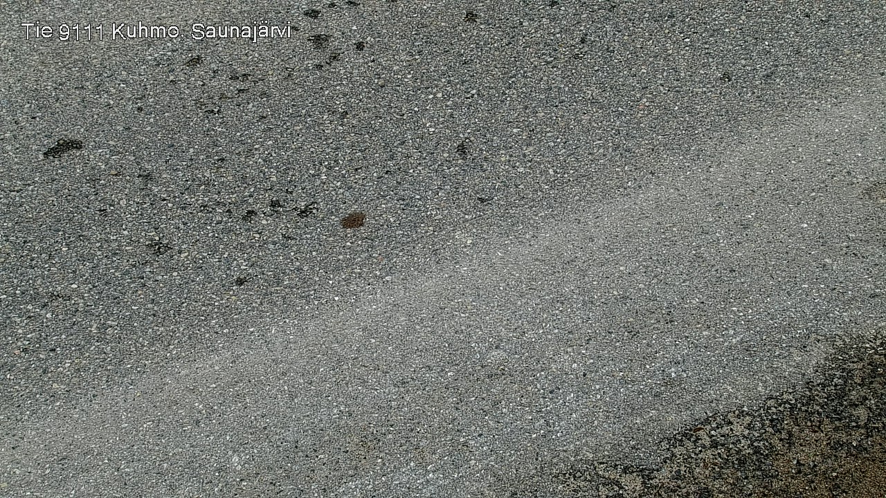 Weather Camera Image Road 9111 Kuhmo, Saunajärvi, Kuhmo, Kainuu