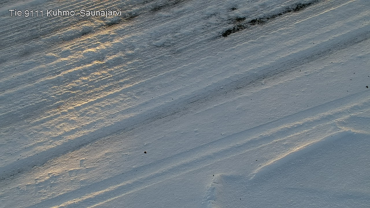 Kelikamerat Kuva Tie 9111 Kuhmo, Saunajärvi, Kuhmo, Kainuu