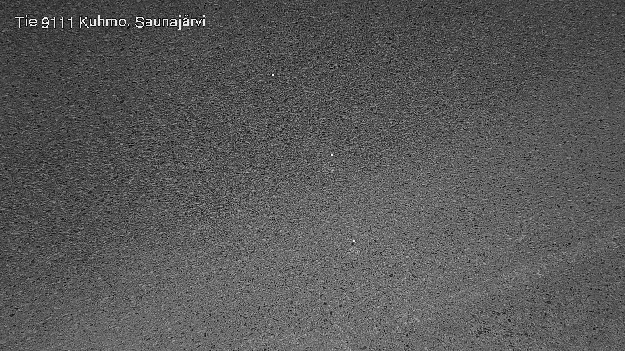 Weather Camera Image Väg 9111 Kuhmo, Saunajärvi, Kuhmo, Kainuu
