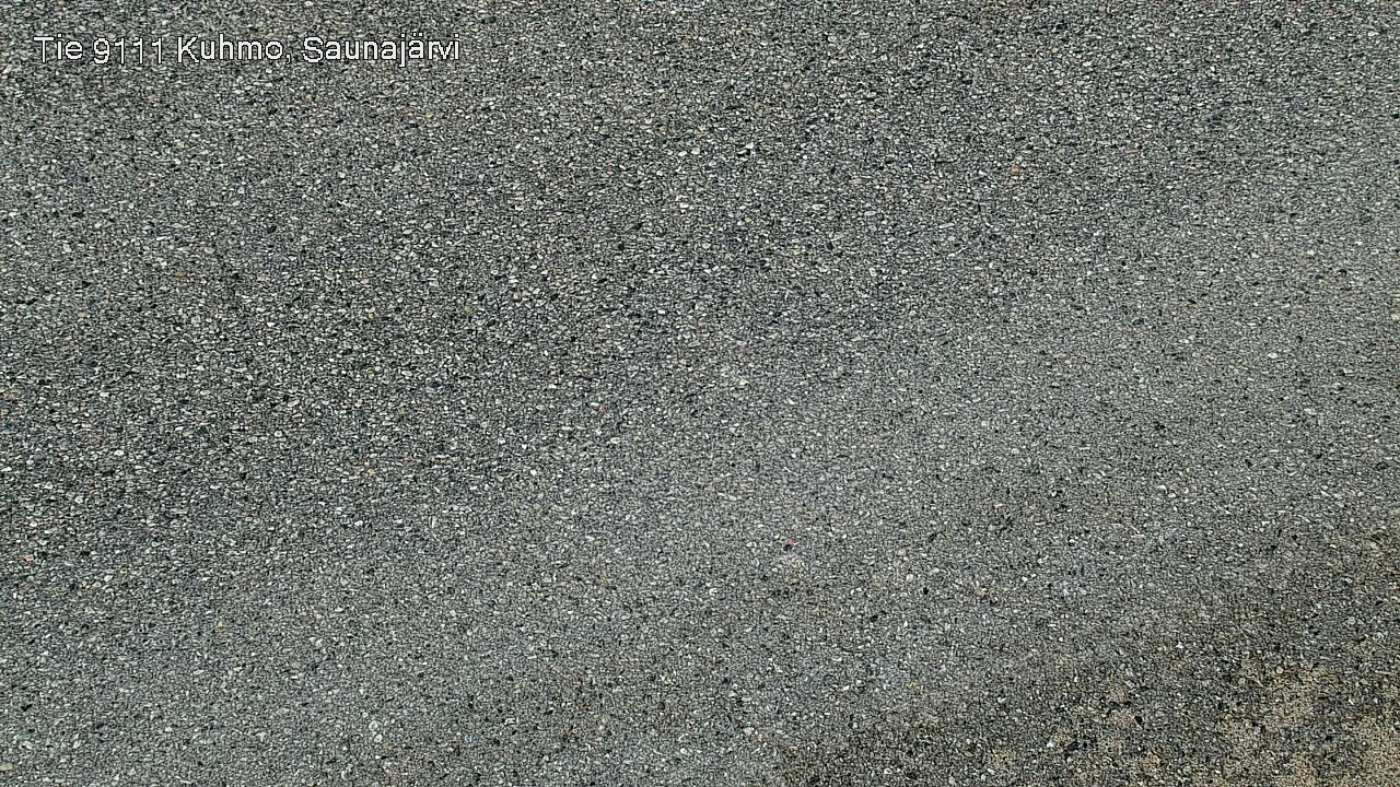 Weather Camera Image Road 9111 Kuhmo, Saunajärvi, Kuhmo, Kainuu