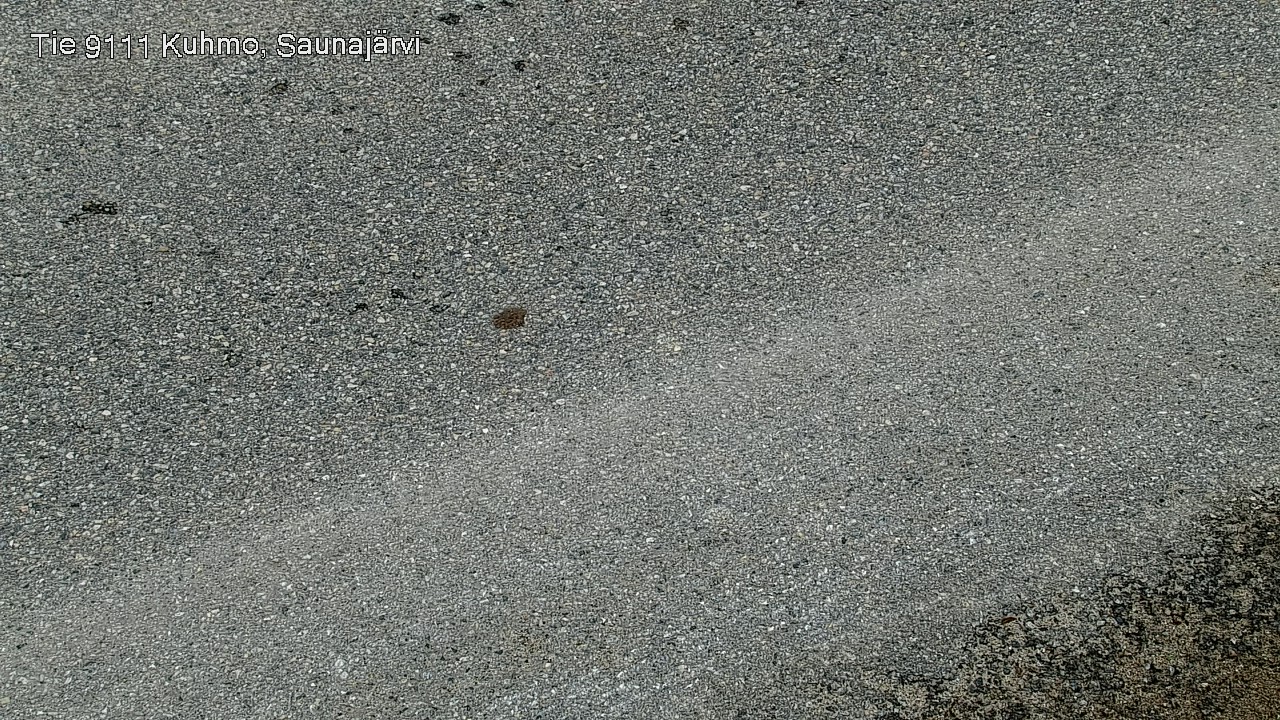 Weather Camera Image Road 9111 Kuhmo, Saunajärvi, Kuhmo, Kainuu