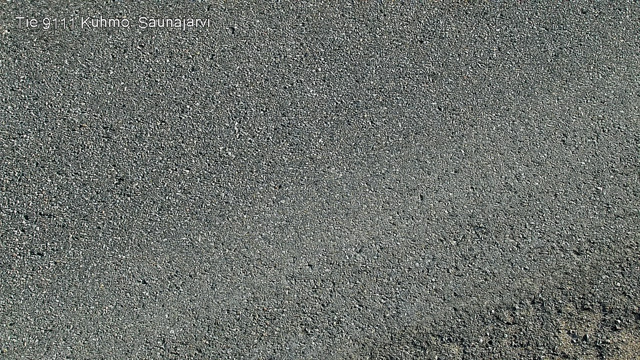 Weather Camera Image Väg 9111 Kuhmo, Saunajärvi, Kuhmo, Kainuu