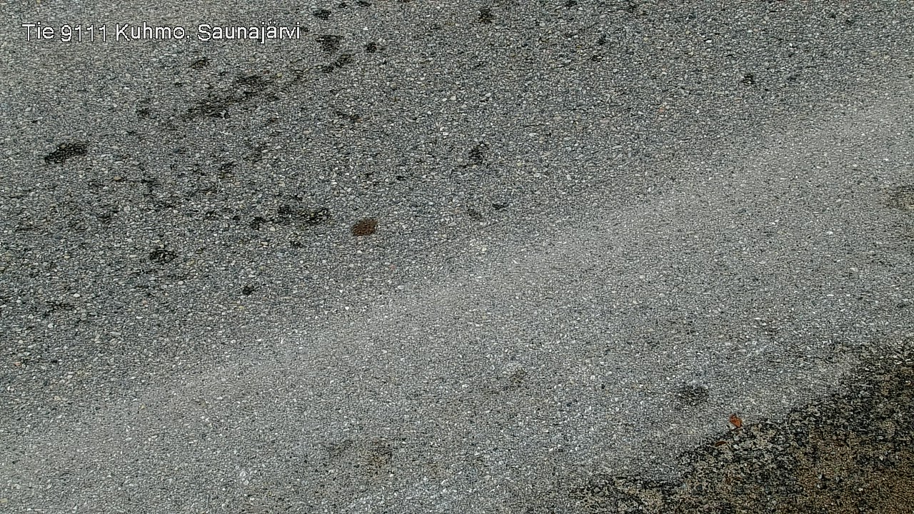 Weather Camera Image Road 9111 Kuhmo, Saunajärvi, Kuhmo, Kainuu