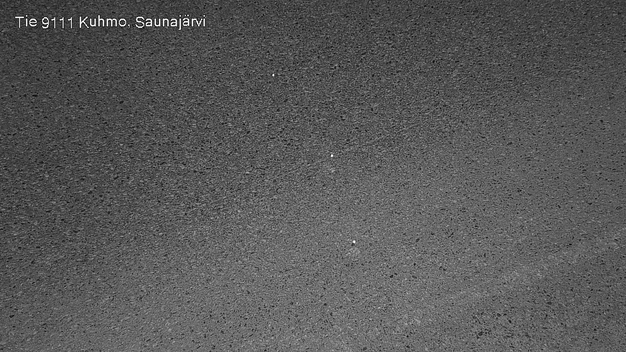 Weather Camera Image Road 9111 Kuhmo, Saunajärvi, Kuhmo, Kainuu