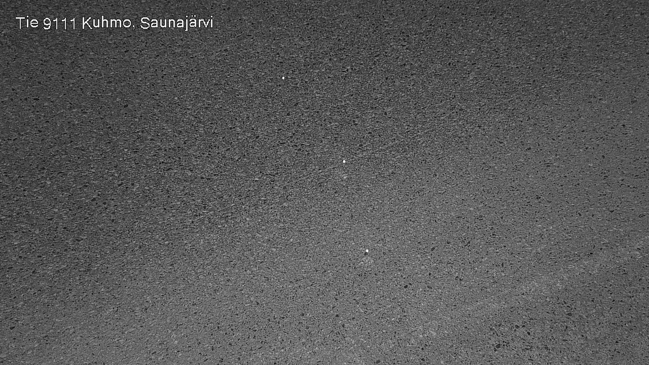 Weather Camera Image Road 9111 Kuhmo, Saunajärvi, Kuhmo, Kainuu