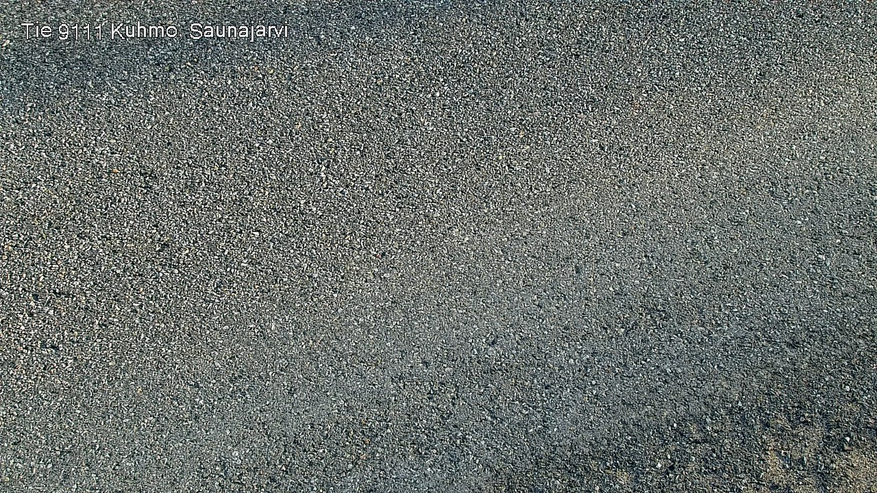 Weather Camera Image Väg 9111 Kuhmo, Saunajärvi, Kuhmo, Kainuu