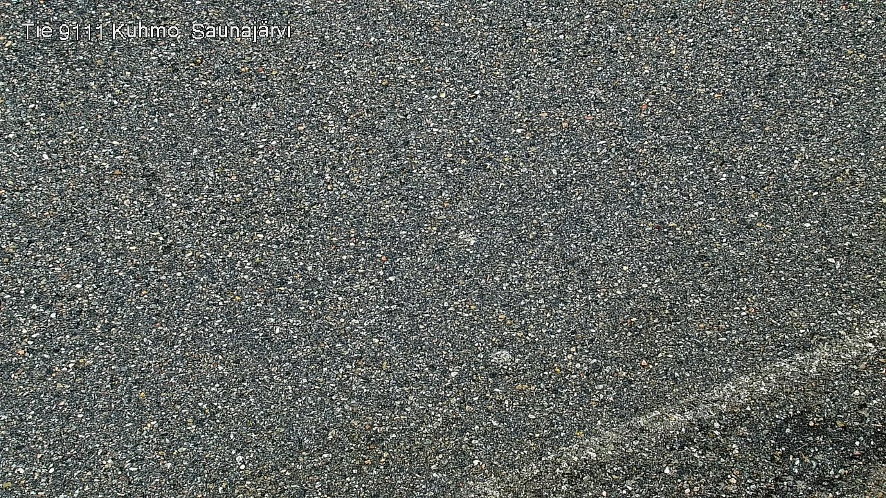 Weather Camera Image Road 9111 Kuhmo, Saunajärvi, Kuhmo, Kainuu