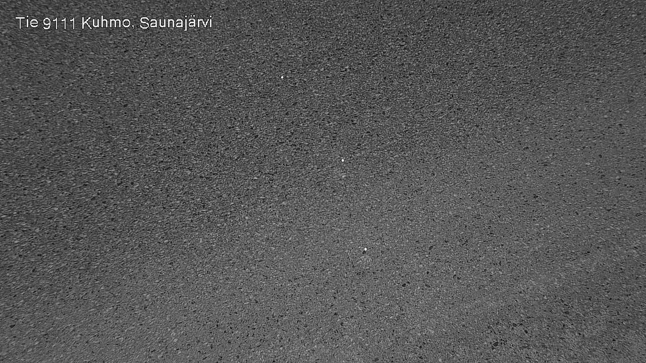 Weather Camera Image Väg 9111 Kuhmo, Saunajärvi, Kuhmo, Kainuu