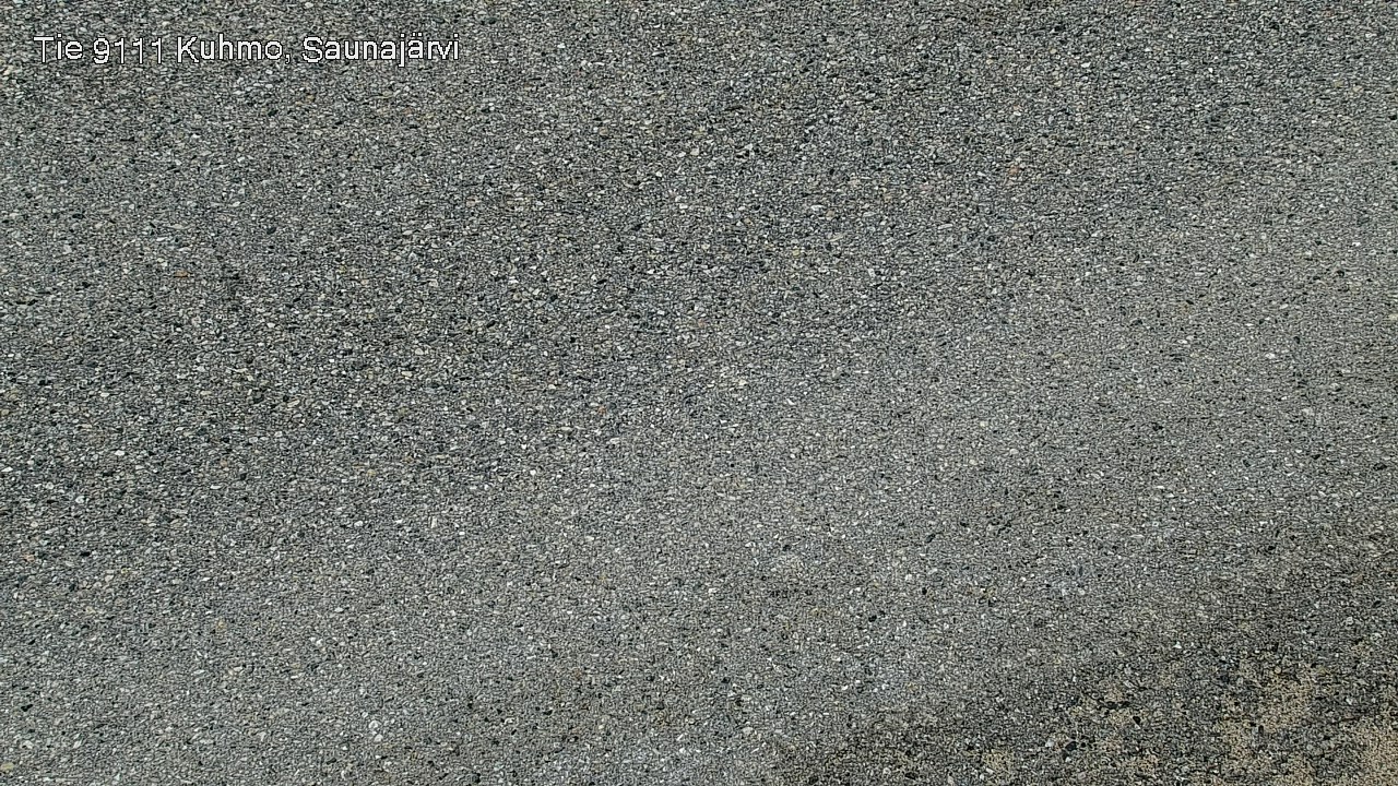 Weather Camera Image Väg 9111 Kuhmo, Saunajärvi, Kuhmo, Kainuu