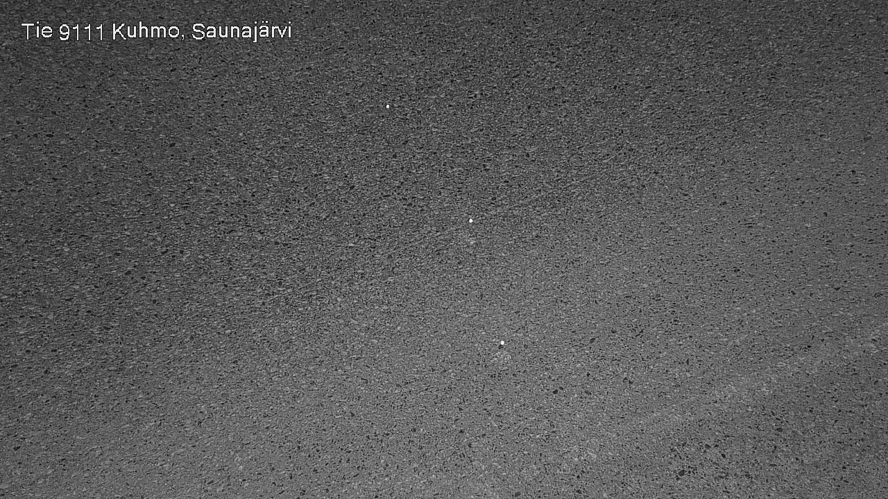 Weather Camera Image Road 9111 Kuhmo, Saunajärvi, Kuhmo, Kainuu