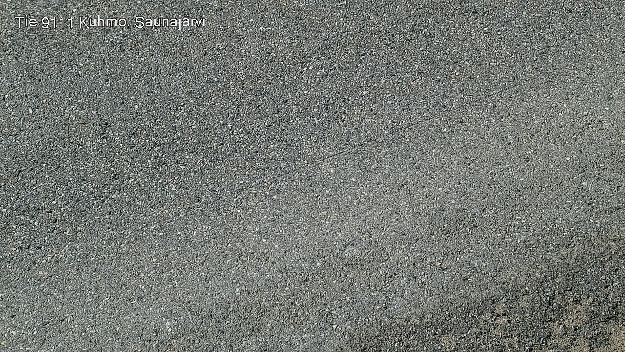 Weather Camera Image Väg 9111 Kuhmo, Saunajärvi, Kuhmo, Kainuu
