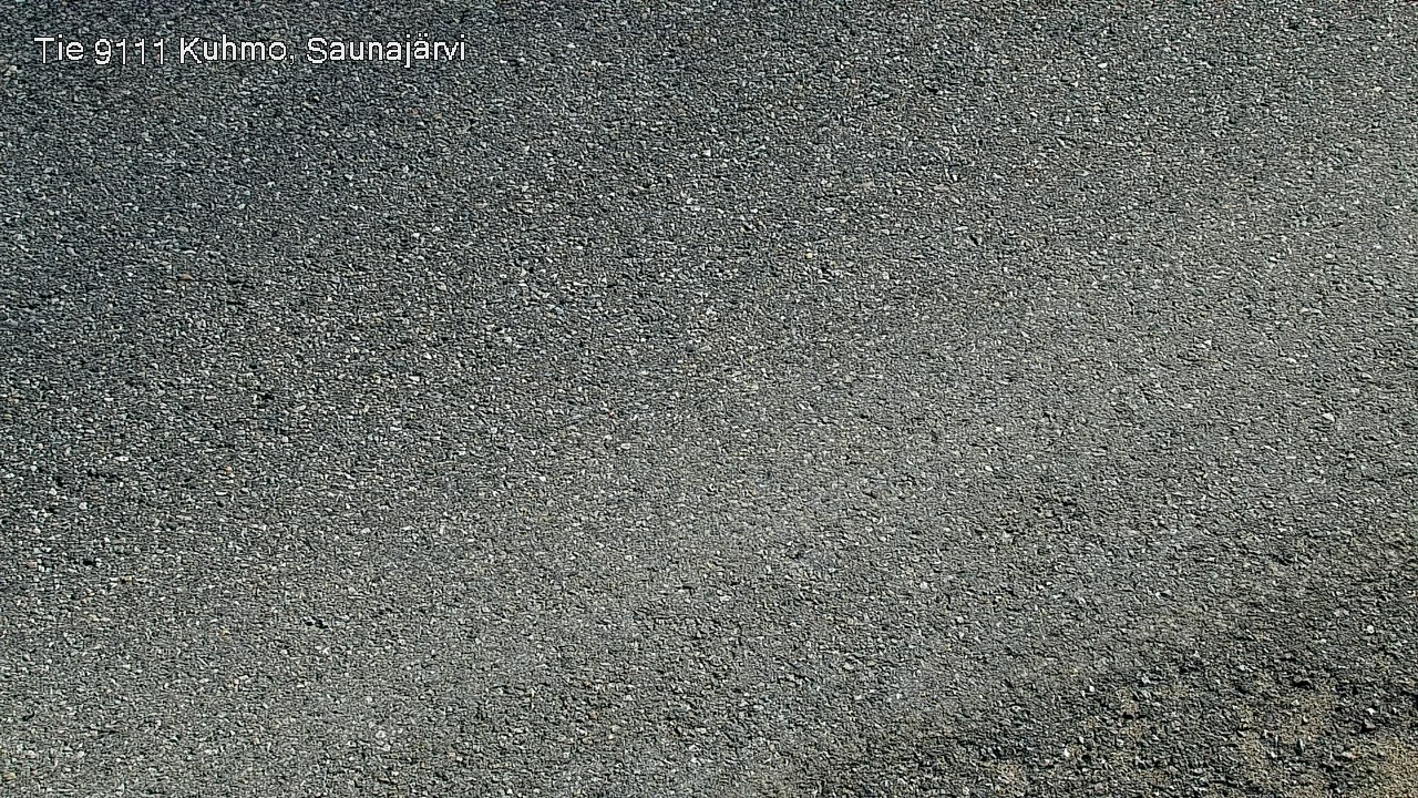 Weather Camera Image Väg 9111 Kuhmo, Saunajärvi, Kuhmo, Kainuu