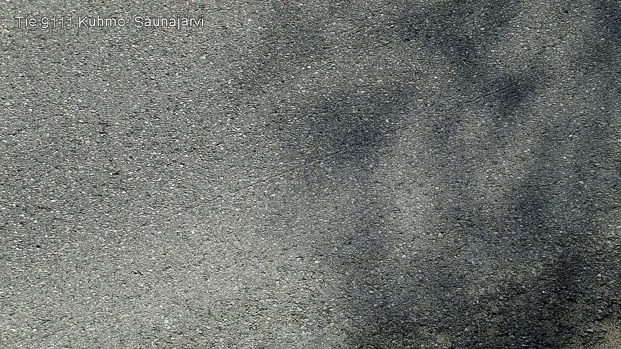Weather Camera Image Väg 9111 Kuhmo, Saunajärvi, Kuhmo, Kainuu