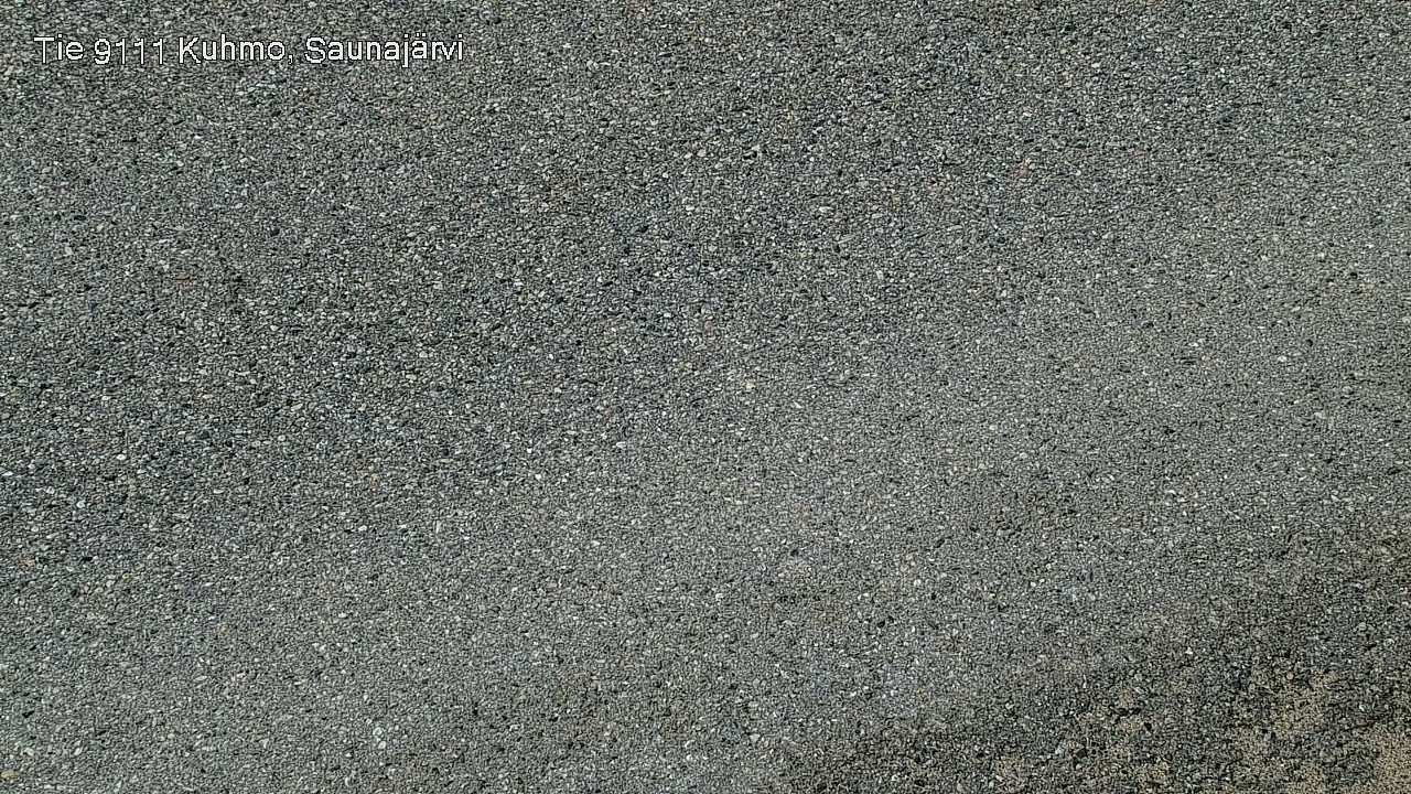 Weather Camera Image Väg 9111 Kuhmo, Saunajärvi, Kuhmo, Kainuu