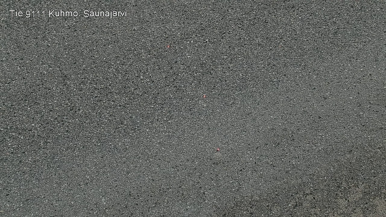 Weather Camera Image Road 9111 Kuhmo, Saunajärvi, Kuhmo, Kainuu