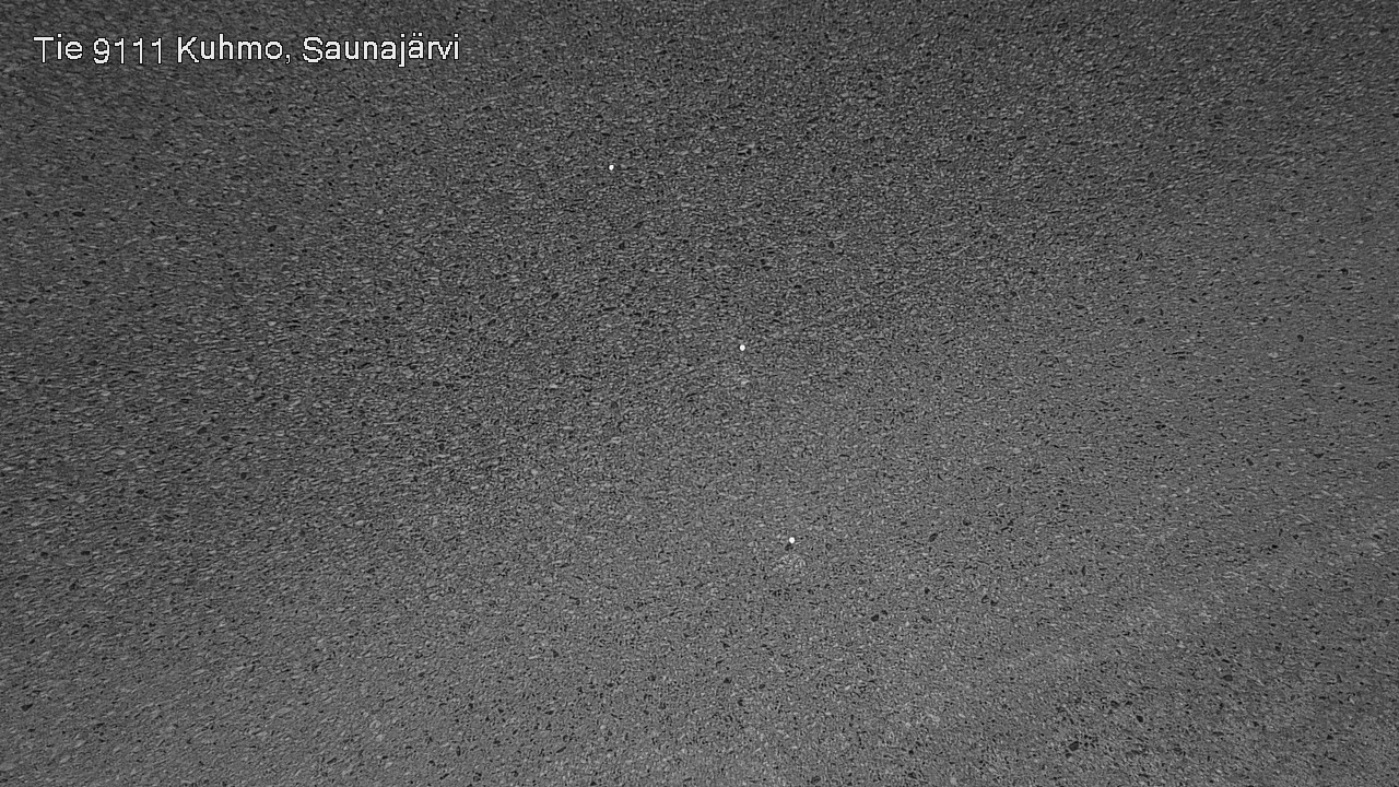 Weather Camera Image Väg 9111 Kuhmo, Saunajärvi, Kuhmo, Kainuu