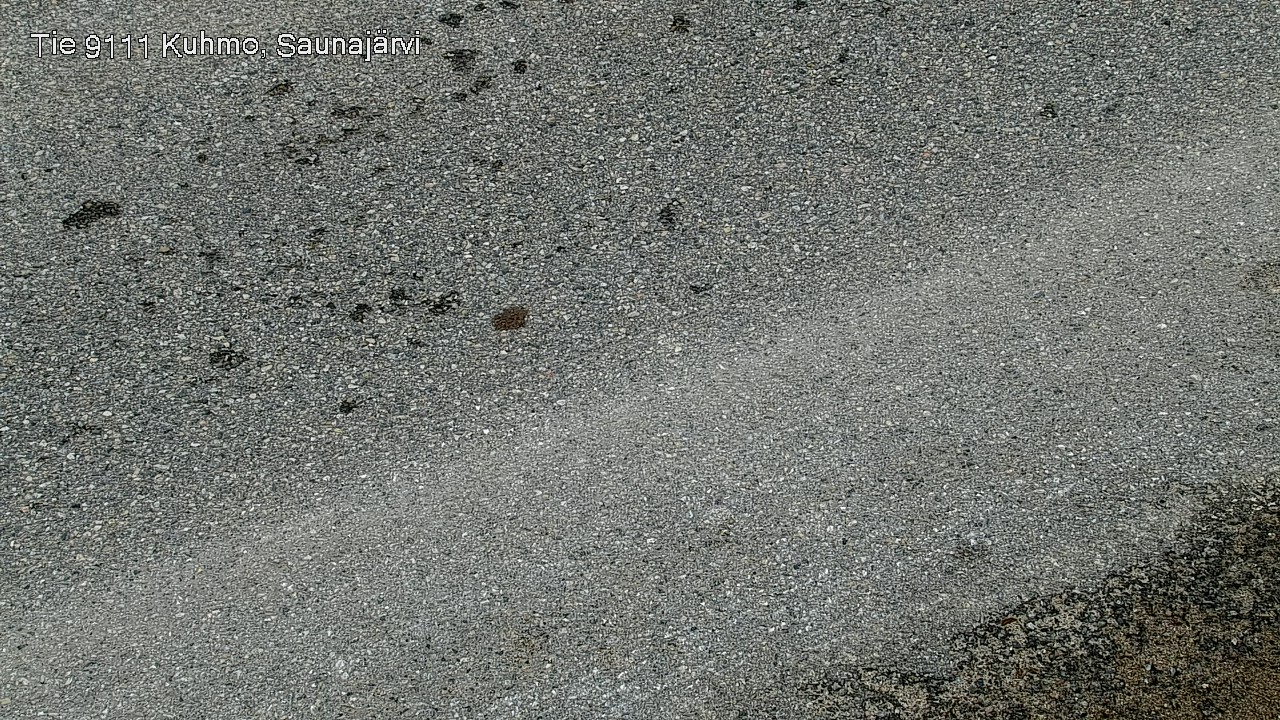 Weather Camera Image Road 9111 Kuhmo, Saunajärvi, Kuhmo, Kainuu