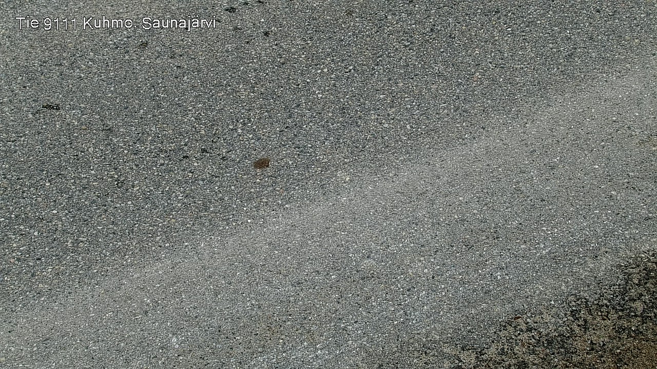 Weather Camera Image Road 9111 Kuhmo, Saunajärvi, Kuhmo, Kainuu