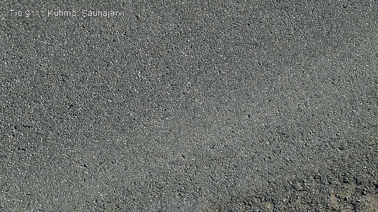 Weather Camera Image Väg 9111 Kuhmo, Saunajärvi, Kuhmo, Kainuu