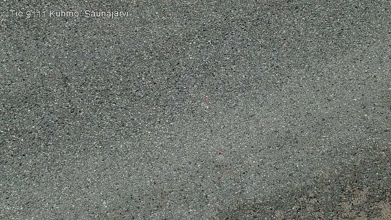 Weather Camera Image Väg 9111 Kuhmo, Saunajärvi, Kuhmo, Kainuu