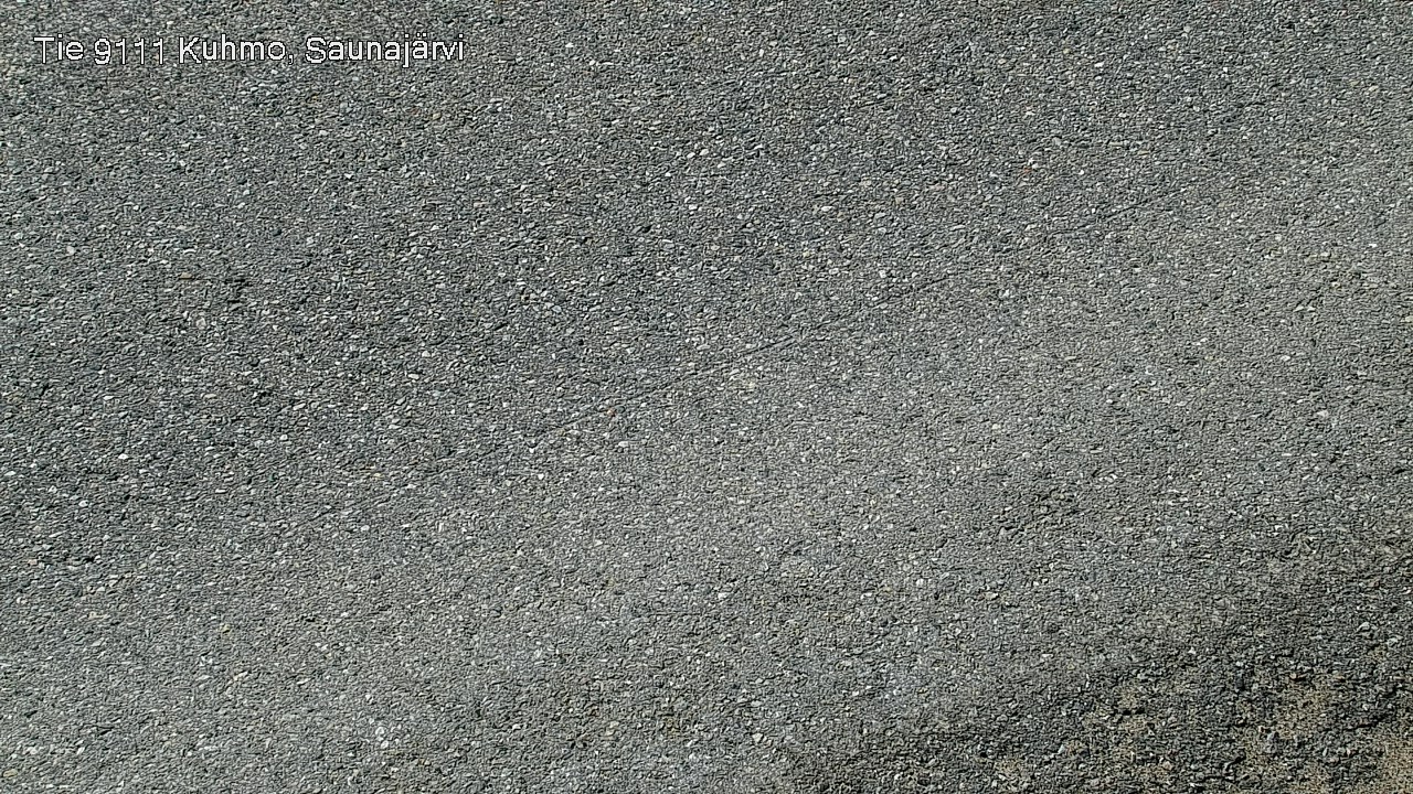 Weather Camera Image Väg 9111 Kuhmo, Saunajärvi, Kuhmo, Kainuu