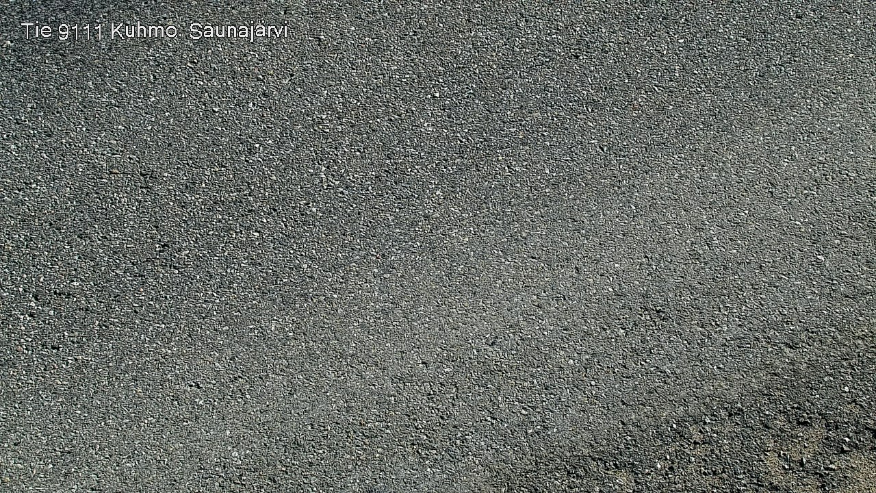 Weather Camera Image Väg 9111 Kuhmo, Saunajärvi, Kuhmo, Kainuu