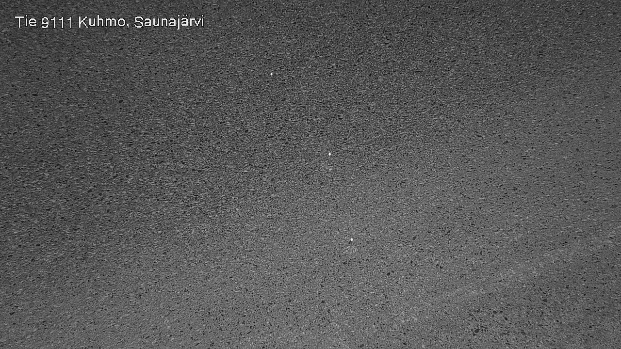 Weather Camera Image Väg 9111 Kuhmo, Saunajärvi, Kuhmo, Kainuu