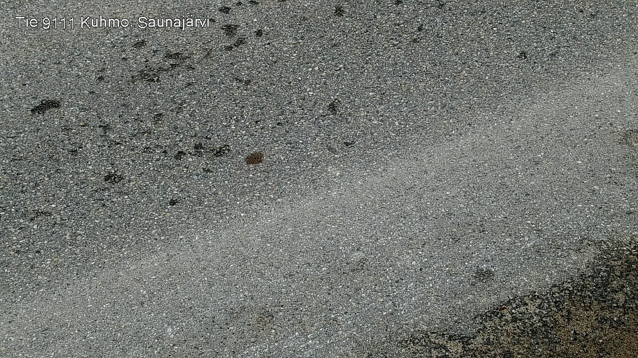 Weather Camera Image Road 9111 Kuhmo, Saunajärvi, Kuhmo, Kainuu