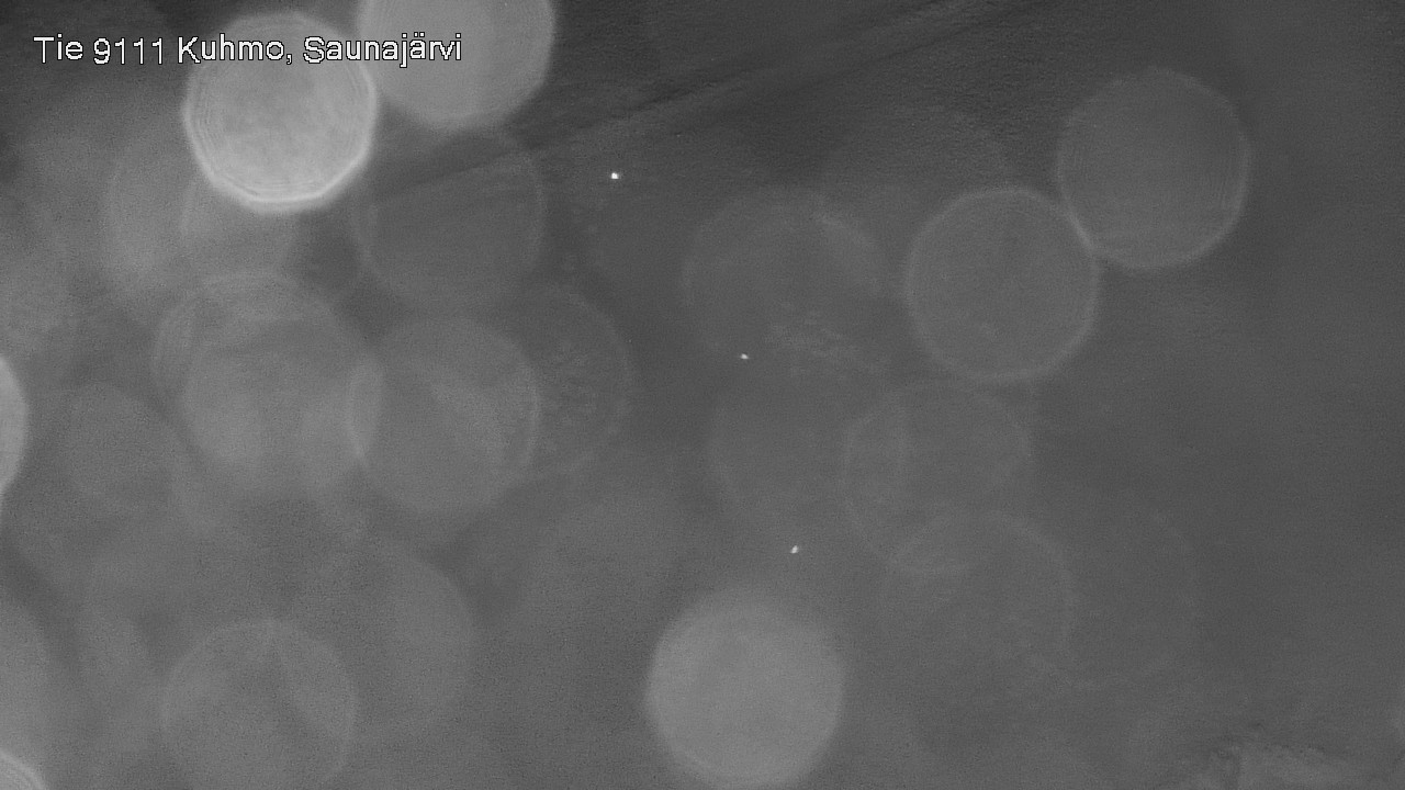 Weather Camera Image Väg 9111 Kuhmo, Saunajärvi, Kuhmo, Kainuu