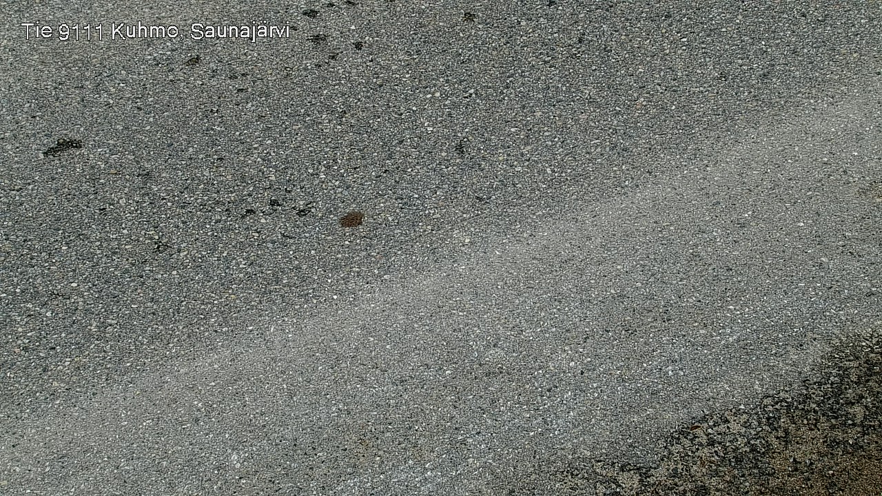 Weather Camera Image Road 9111 Kuhmo, Saunajärvi, Kuhmo, Kainuu