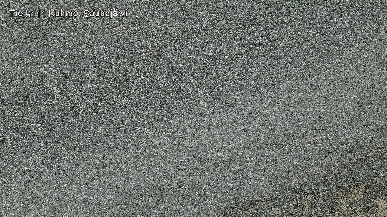 Weather Camera Image Väg 9111 Kuhmo, Saunajärvi, Kuhmo, Kainuu