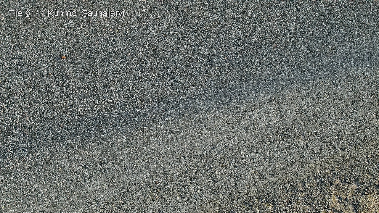 Weather Camera Image Väg 9111 Kuhmo, Saunajärvi, Kuhmo, Kainuu