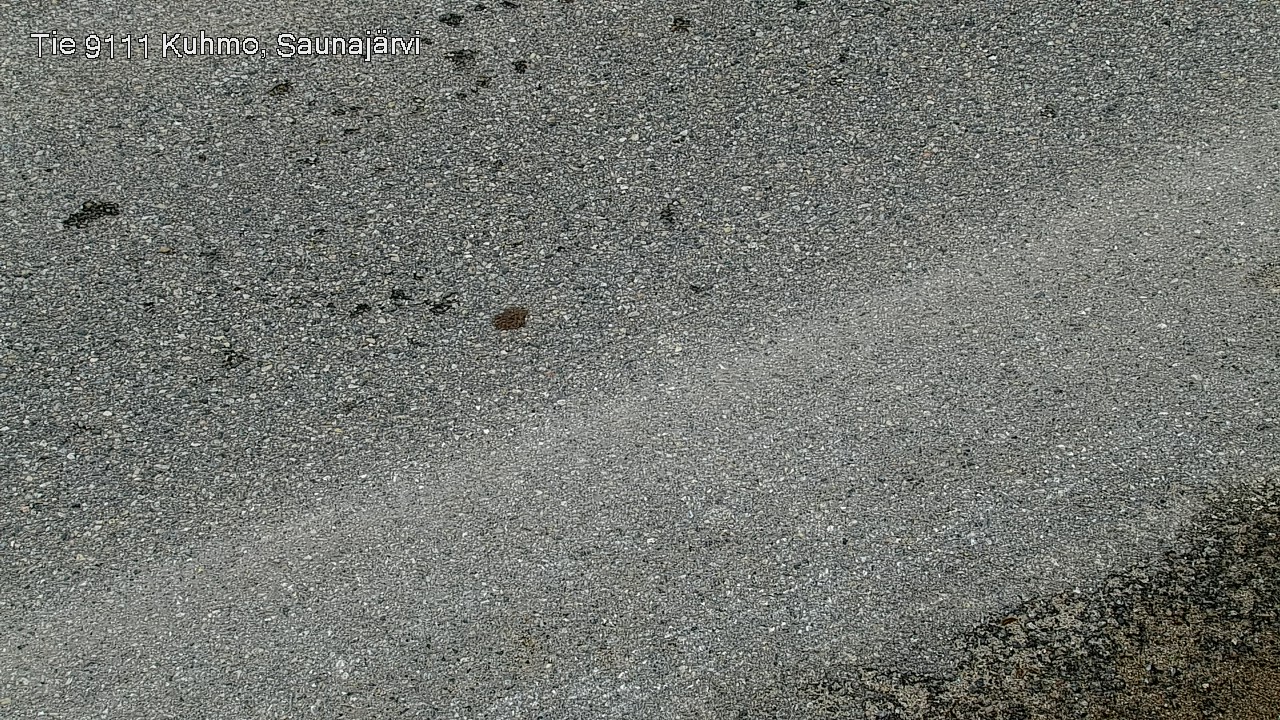 Weather Camera Image Road 9111 Kuhmo, Saunajärvi, Kuhmo, Kainuu