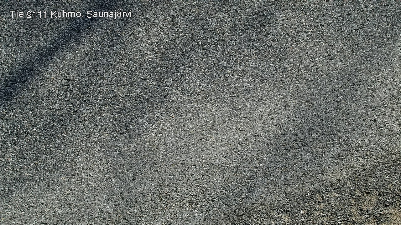 Weather Camera Image Väg 9111 Kuhmo, Saunajärvi, Kuhmo, Kainuu