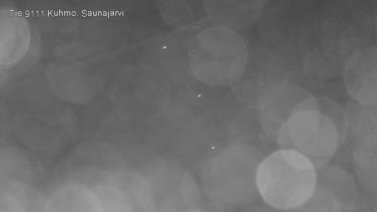 Weather Camera Image Väg 9111 Kuhmo, Saunajärvi, Kuhmo, Kainuu