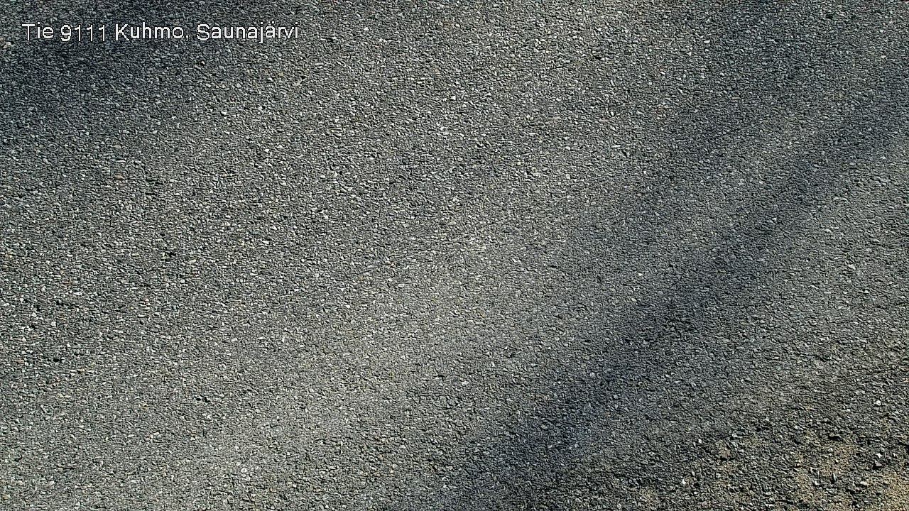 Weather Camera Image Väg 9111 Kuhmo, Saunajärvi, Kuhmo, Kainuu