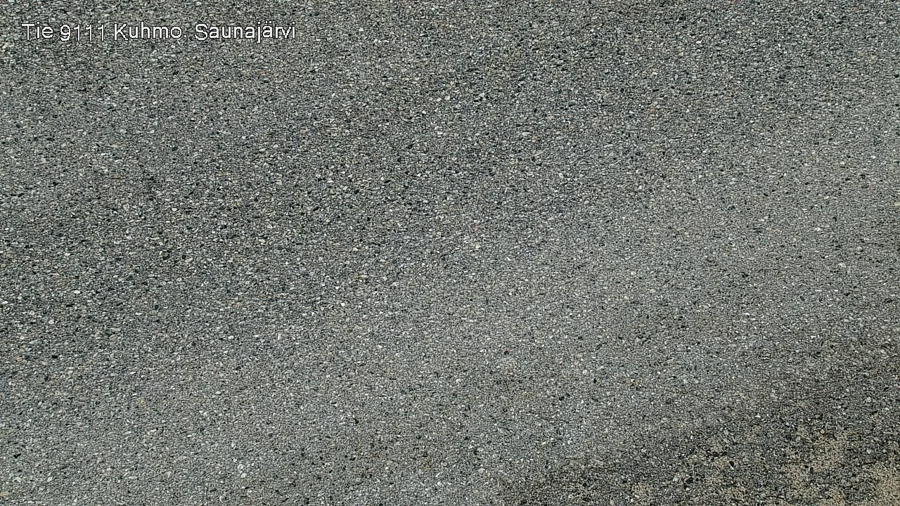 Weather Camera Image Väg 9111 Kuhmo, Saunajärvi, Kuhmo, Kainuu