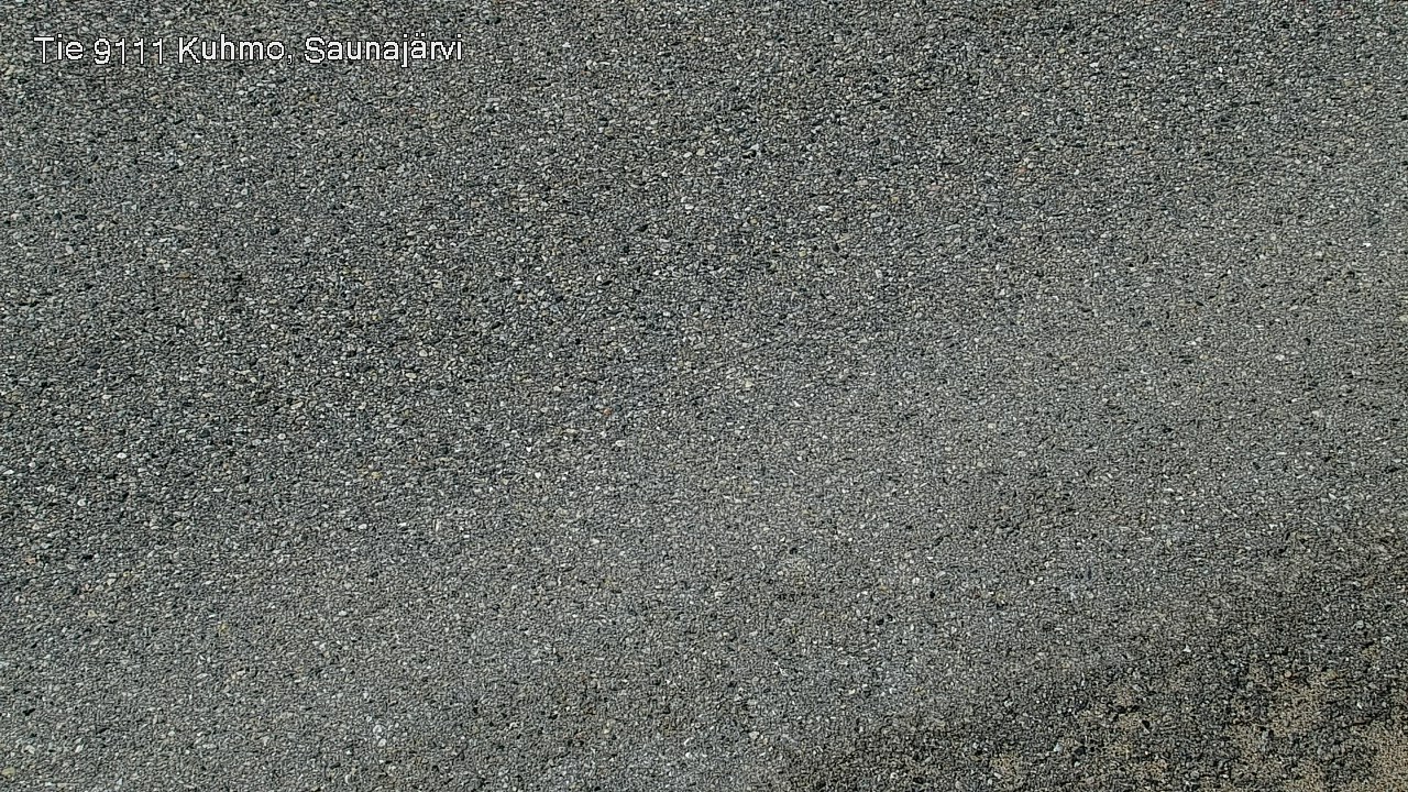 Weather Camera Image Väg 9111 Kuhmo, Saunajärvi, Kuhmo, Kainuu