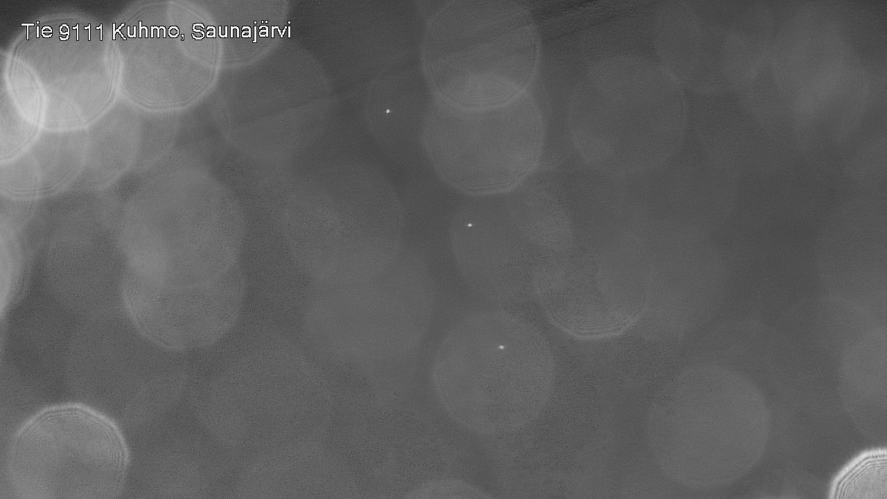 Weather Camera Image Väg 9111 Kuhmo, Saunajärvi, Kuhmo, Kainuu