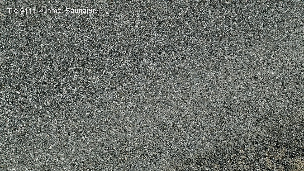 Weather Camera Image Väg 9111 Kuhmo, Saunajärvi, Kuhmo, Kainuu