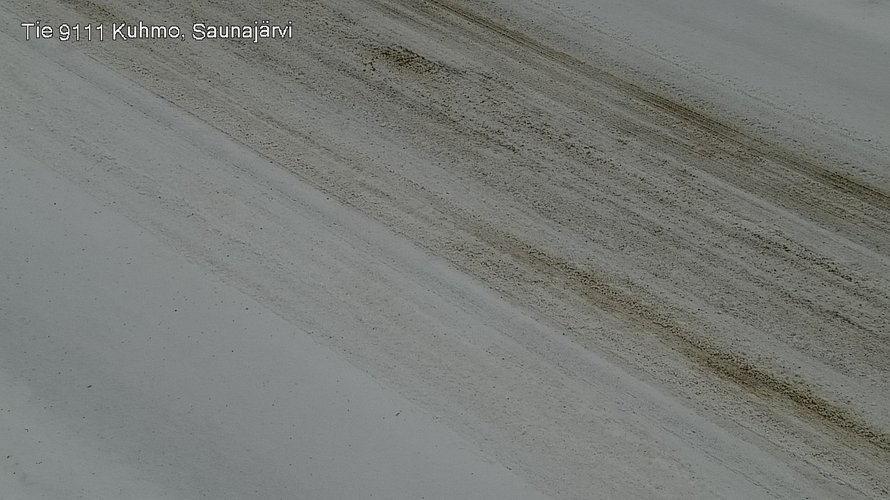 Weather Camera Image Road 9111 Kuhmo, Saunajärvi, Kuhmo, Kainuu