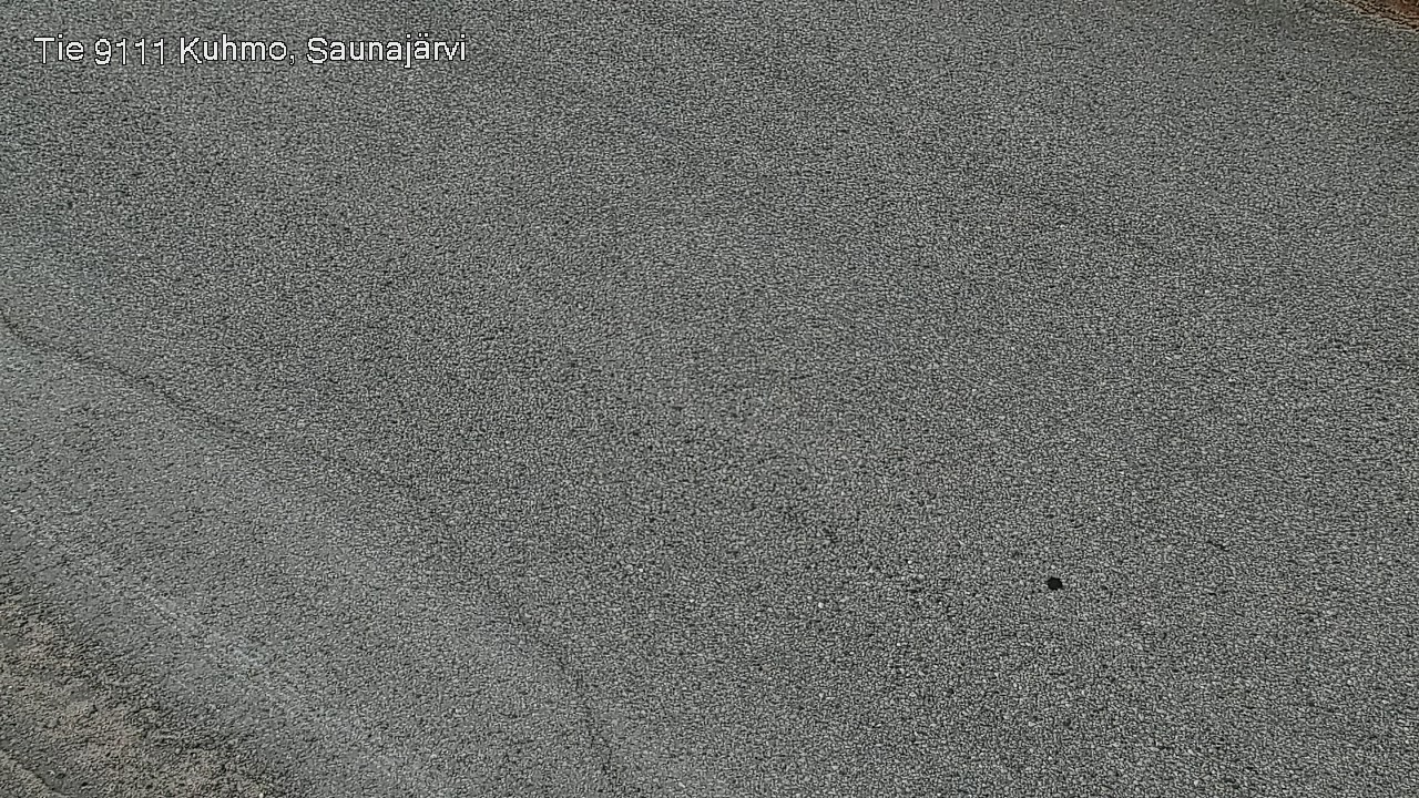 Weather Camera Image Väg 9111 Kuhmo, Saunajärvi, Kuhmo, Kainuu