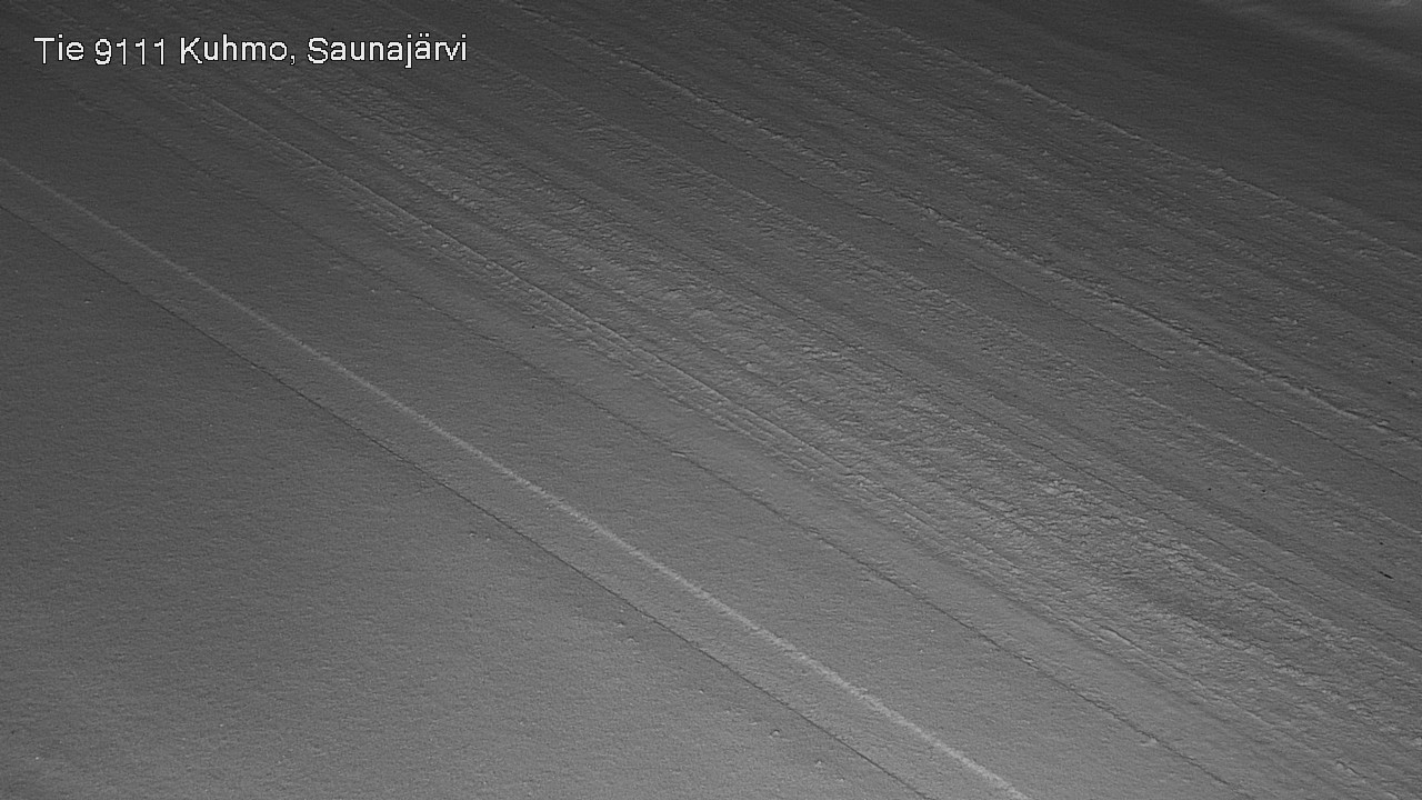 Weather Camera Image Road 9111 Kuhmo, Saunajärvi, Kuhmo, Kainuu