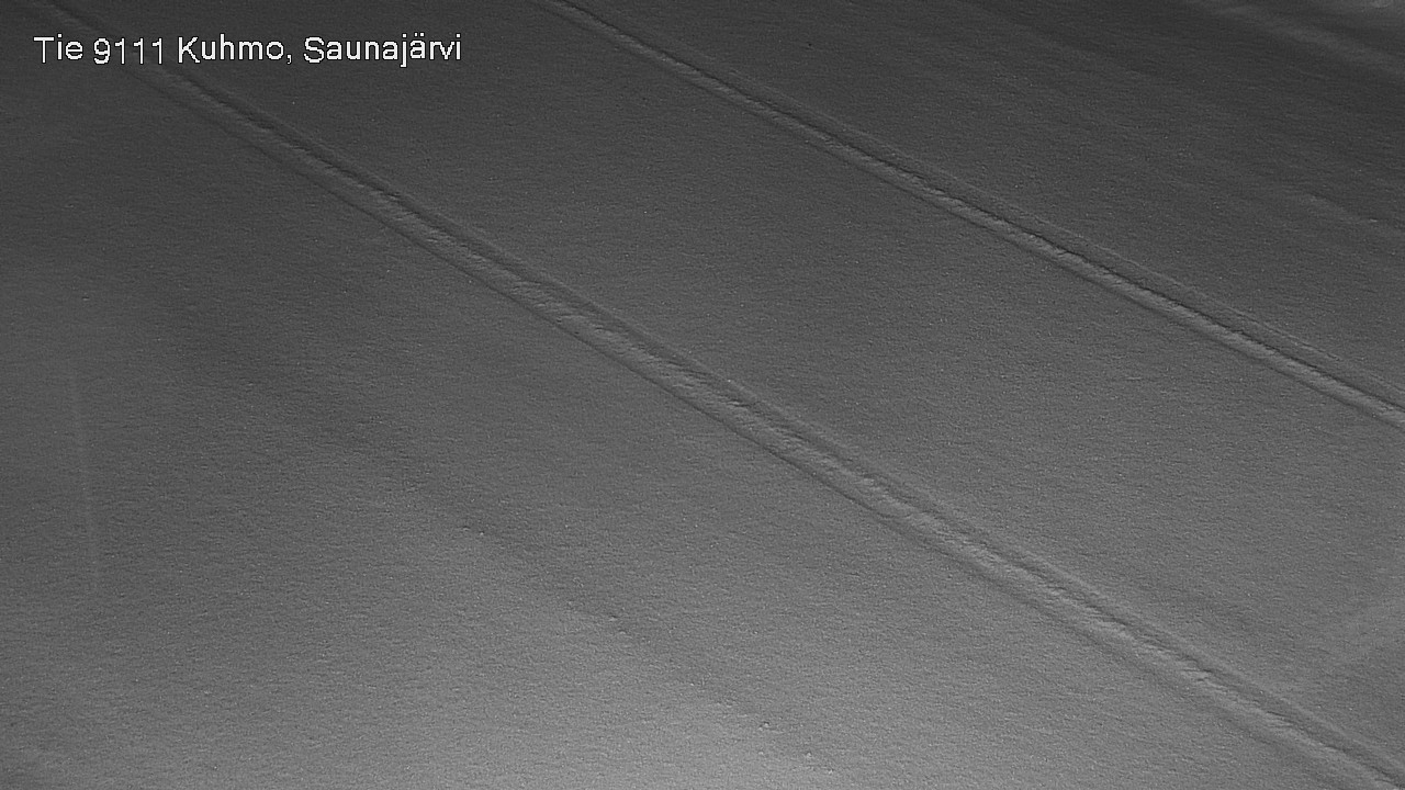 Weather Camera Image Road 9111 Kuhmo, Saunajärvi, Kuhmo, Kainuu