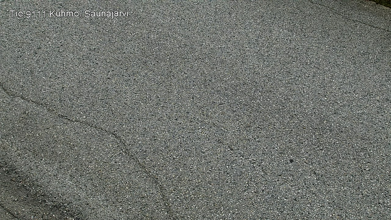 Weather Camera Image Väg 9111 Kuhmo, Saunajärvi, Kuhmo, Kainuu