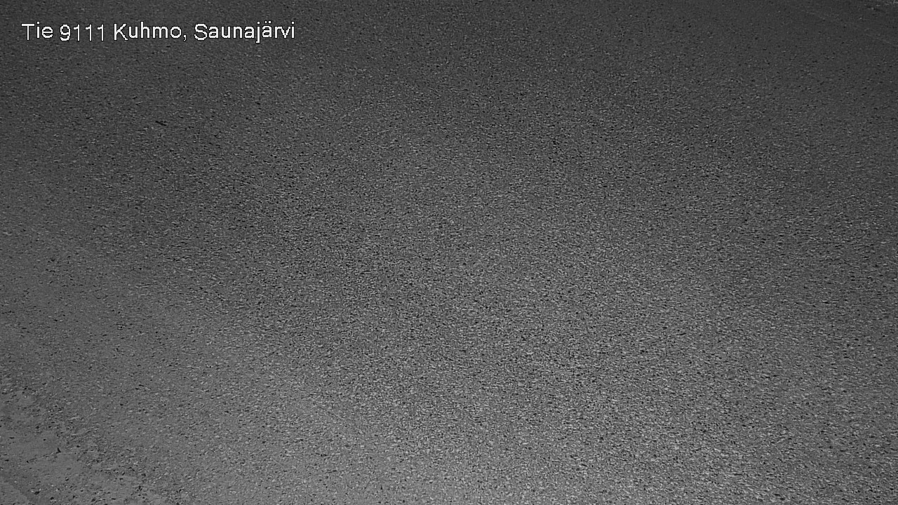 Weather Camera Image Road 9111 Kuhmo, Saunajärvi, Kuhmo, Kainuu