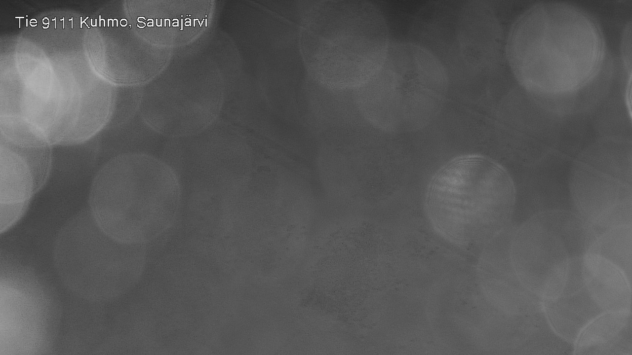 Weather Camera Image Road 9111 Kuhmo, Saunajärvi, Kuhmo, Kainuu