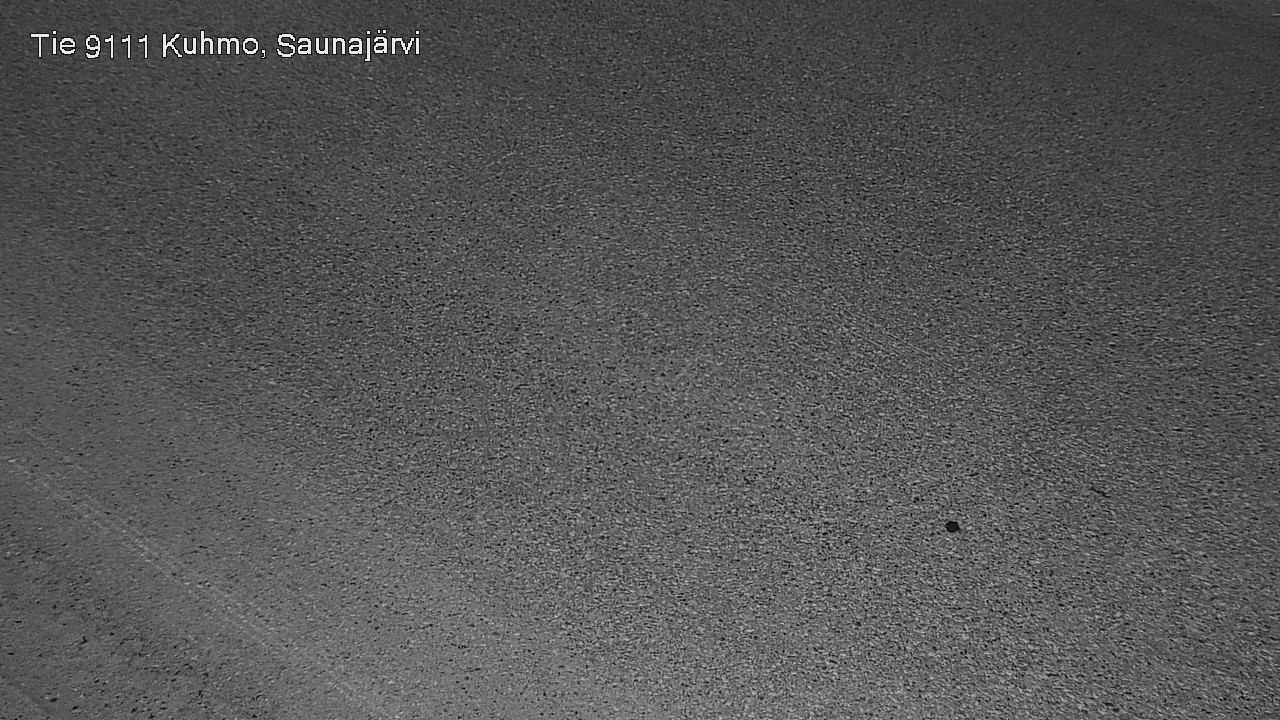 Weather Camera Image Väg 9111 Kuhmo, Saunajärvi, Kuhmo, Kainuu